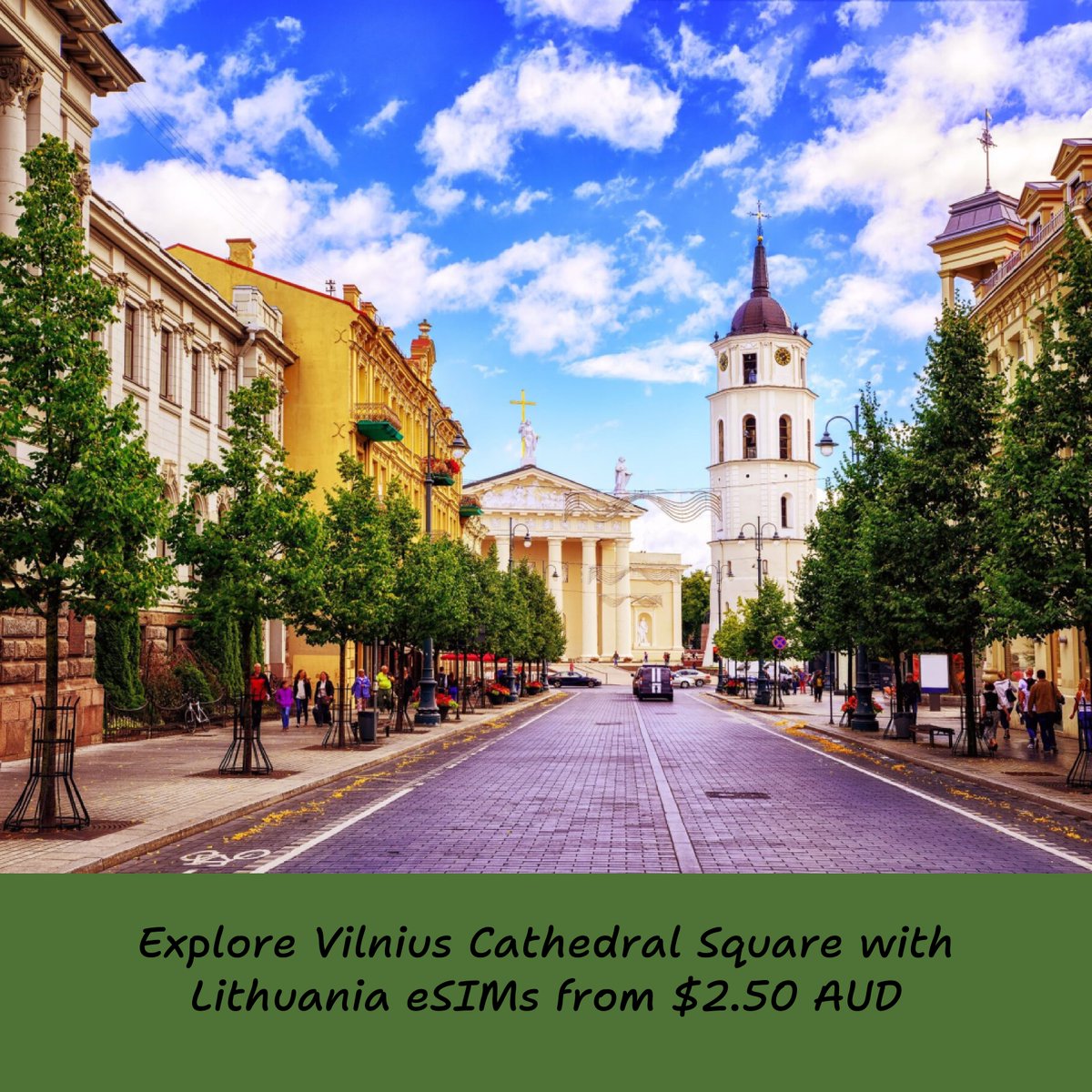 HoteleSIMs's tweet image. Enjoy fixed data plans with instant activation in Vilnius. Stay connected comfortably with eSIMs from hotelesims.com, perfect for your visit to Lithuania's Cathedral Square.

hotelesims.com/?country=LT

#Vilnius #CathedralSquare #Lithuania #esim #travelhacks