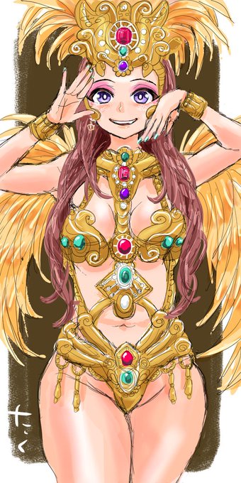 サンバガール100完成 #イラスト #illustration