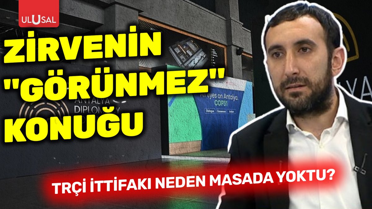 ulusalkanal's tweet photo. 🔴Zirvenin “görünmez” konuğu: TRÇİ ittifakı neden masada yoktu?
🎙️Aydınlık Gazetesi Genel Yayın Yönetmeni Tevfik Kadan | @tevfikkadan
🔗https://t.co/EshWk758WX https://t.co/Xerj1cjrmz