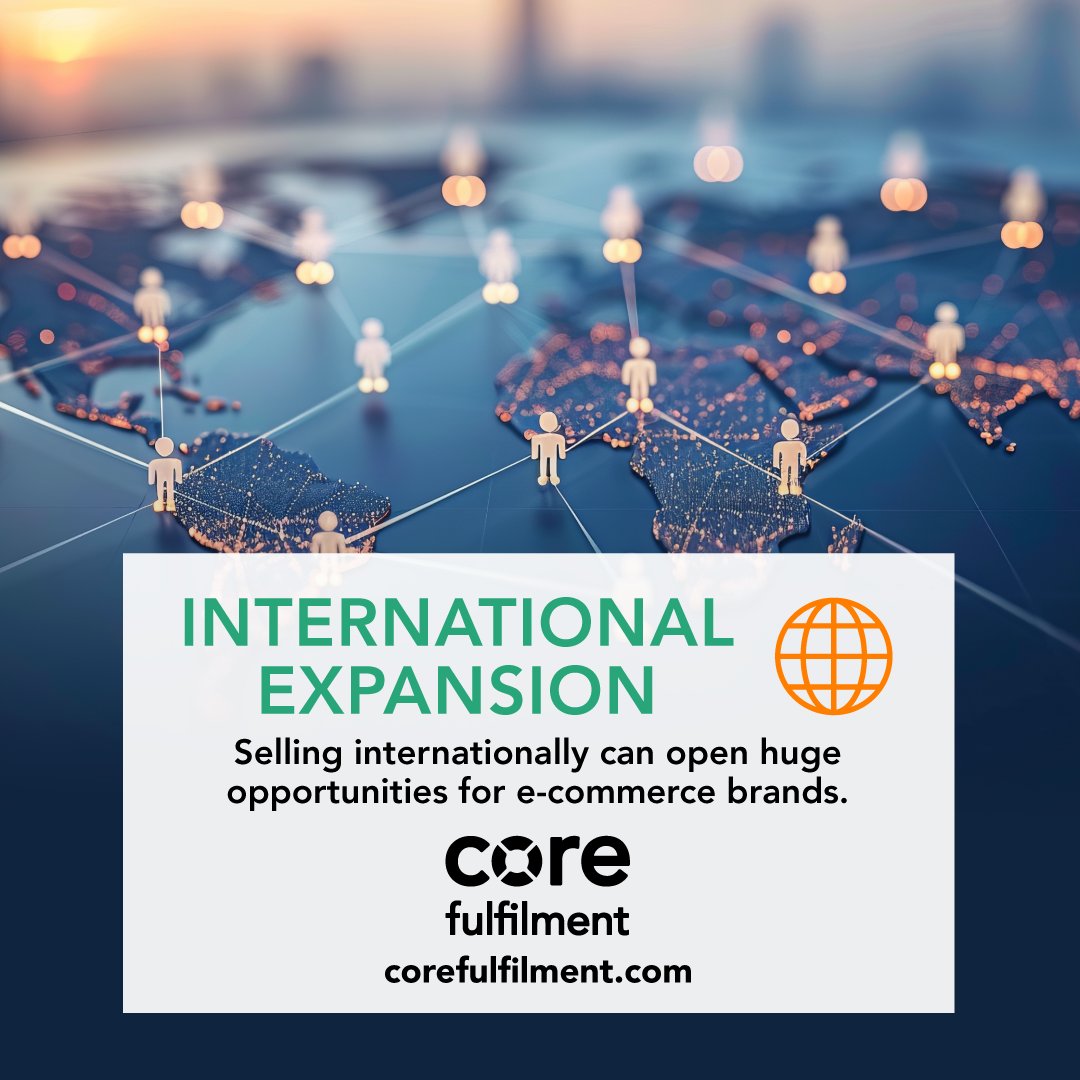 corefulfilment's tweet image. International expansion creates opportunity - but also operational complexity. Strong fulfilment makes scaling into new markets far smoother. DM us.

#CoreFulfilment #InternationalEcommerce #EcommerceGrowth