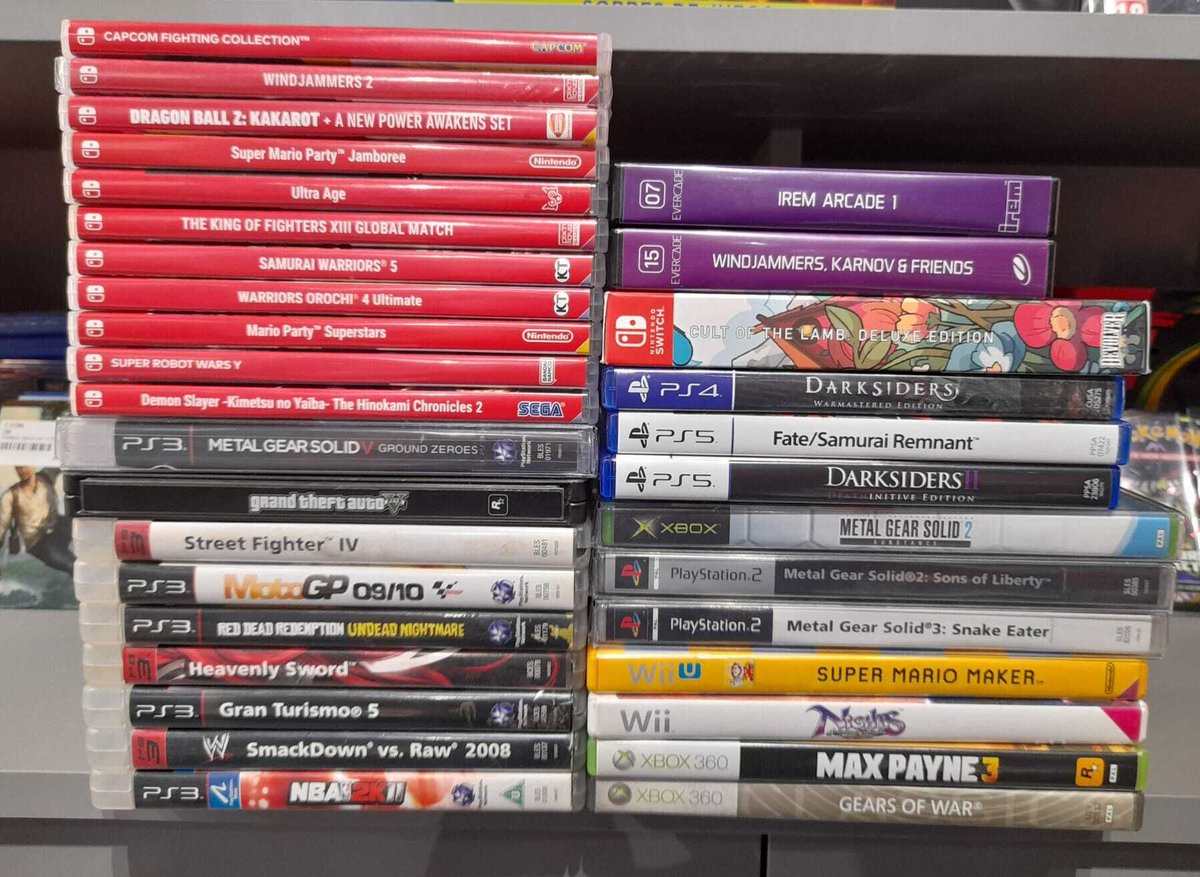 GameplayStores's tweet image. 🔥Entrada de SEMINUEVOS🔥

#retrogames #retrogaming #playstation #psx #playstation3 #ps3 #playstation4 #ps4 #sega #dreamcast #Megadrive #Nintendo #Nds #Nintendo3DS #3DS #ps2 #Playstation2 #wii #xbox #xboxone #gameboy #bluray

🌍Disponibles en tienda y buff.ly/FUK8It2