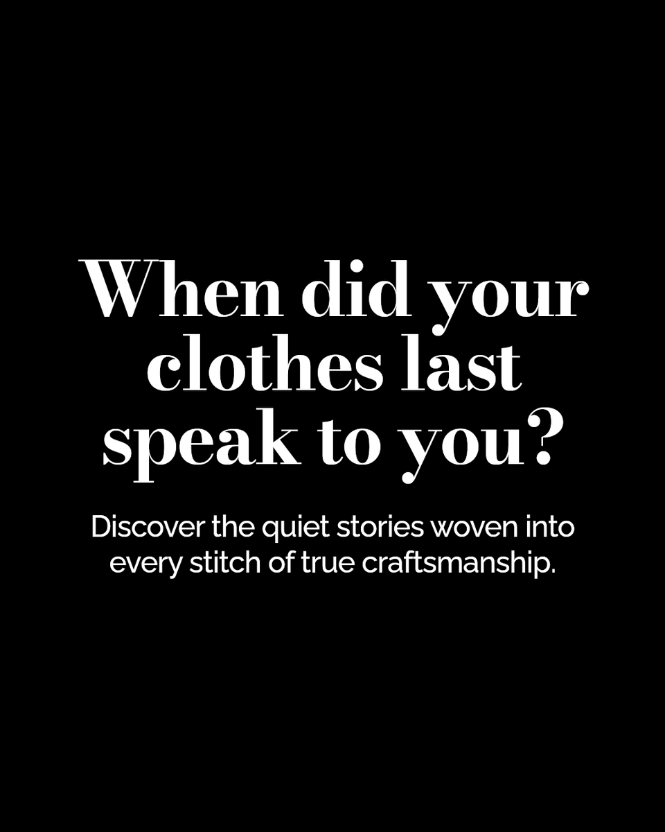 azmodaofficial's tweet image. True craftsmanship speaks quietly but clearly. It's in the way a garment fits, the details that endure, and the story behind each stitch. When has a piece of fashion told you its story without saying a word? #Uniquefinds #Getlisted #Partner #SlowFashion #ModernHighStreet