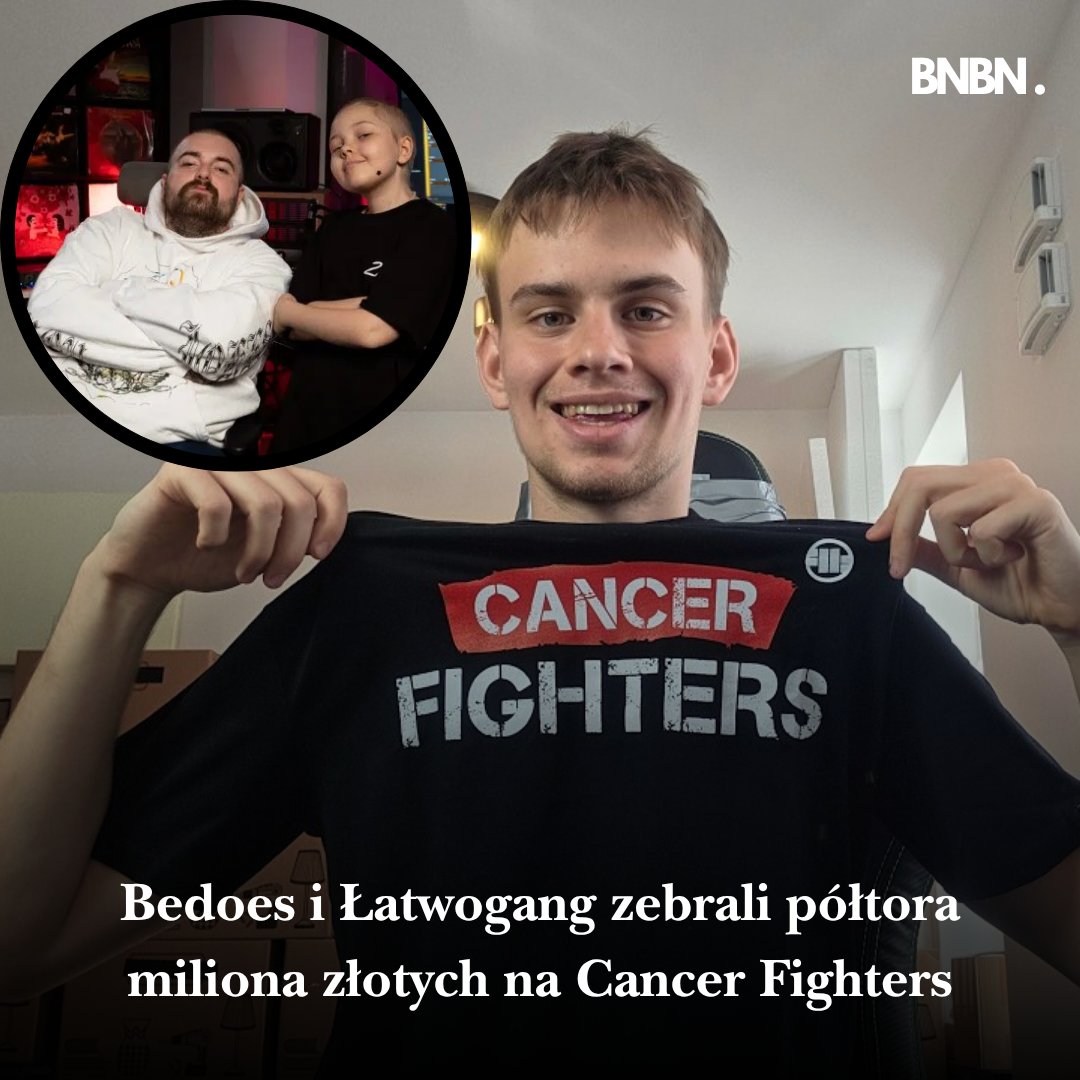 To, co dzieje się obecnie na polskim TikToku i YouTube, to absolutny fenomen charytatywny.

#CancerFighters #DissNaRaka #ŁatwoGang