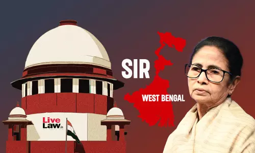 LiveLawIndia's tweet image. #BREAKING Sr Adv Menaka Guruswamy mentions #WestBengalSIR matter before #SupremeCourt, saying 5-7 lakh new voters have been added by ECI using Form 6 ahead of the State polls

Bench: CJI Surya Kant and J Joymalya Bagchi

CJI (in lighter vein): We should have constituted separate