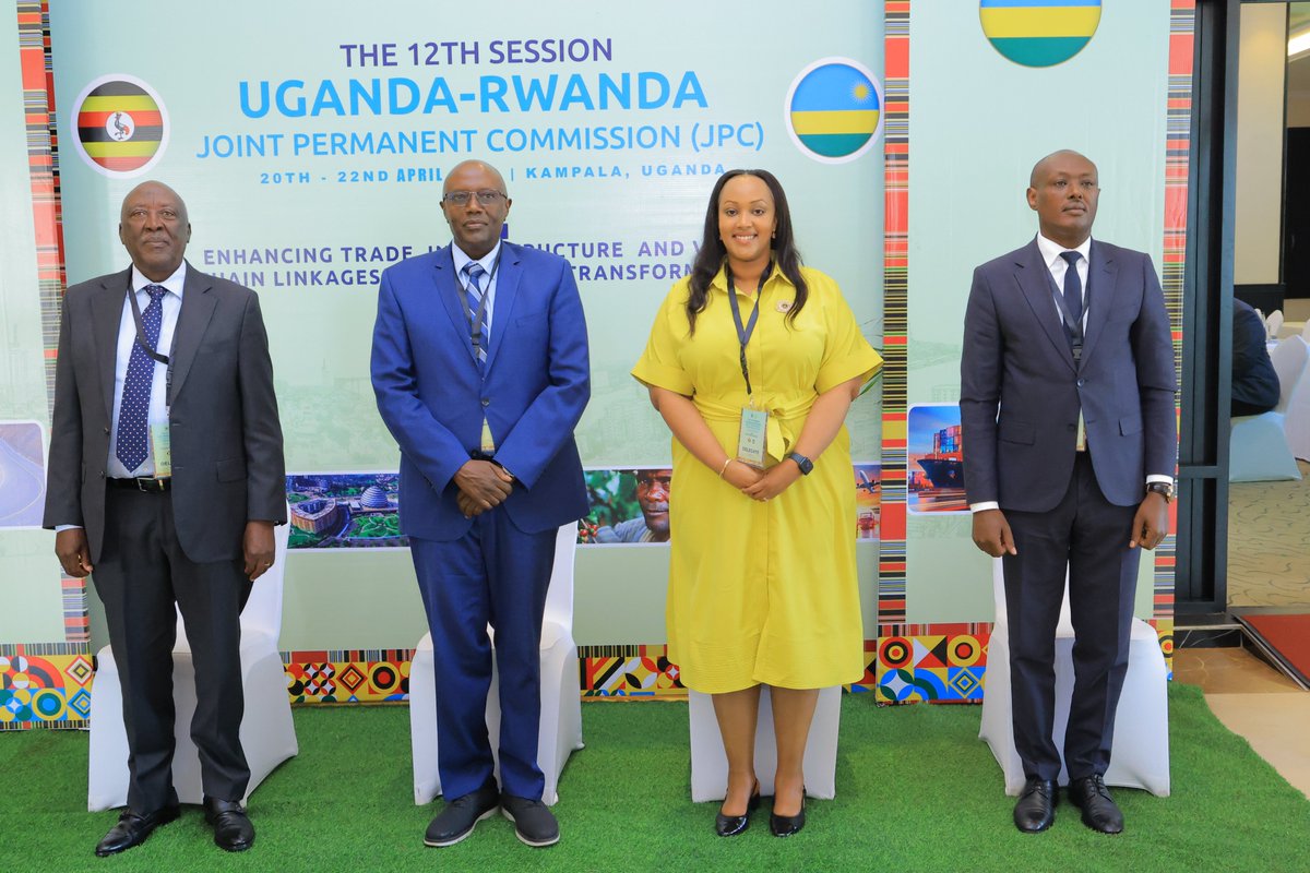 📸AMAFOTO📸 U Rwanda na Uganda byahuriye mu nama ya 12 ya Komisiyo ...