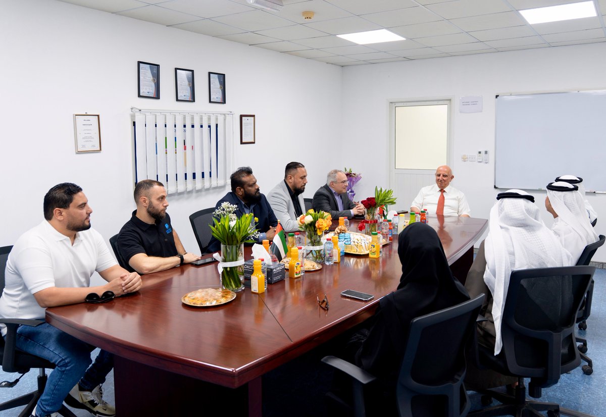 myrakez's tweet image. Our Managing Director Sheikh Mohammed bin Humaid Al Qasimi visited Universal Carton Industries and Extra Co as part of our client engagement initiative, spending time with the teams to better understand their needs and growth plans.
#UAEBusiness