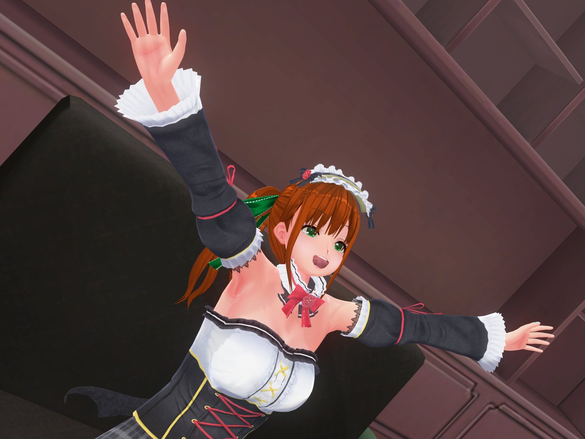 お仕事終わった～～～♪

※地震が心配ですね。　
　皆さん無事であればよいですが。

#COM3D2