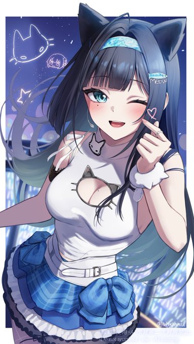 ラブリー!ミント!
#NIKKE #NIKKEfanart 