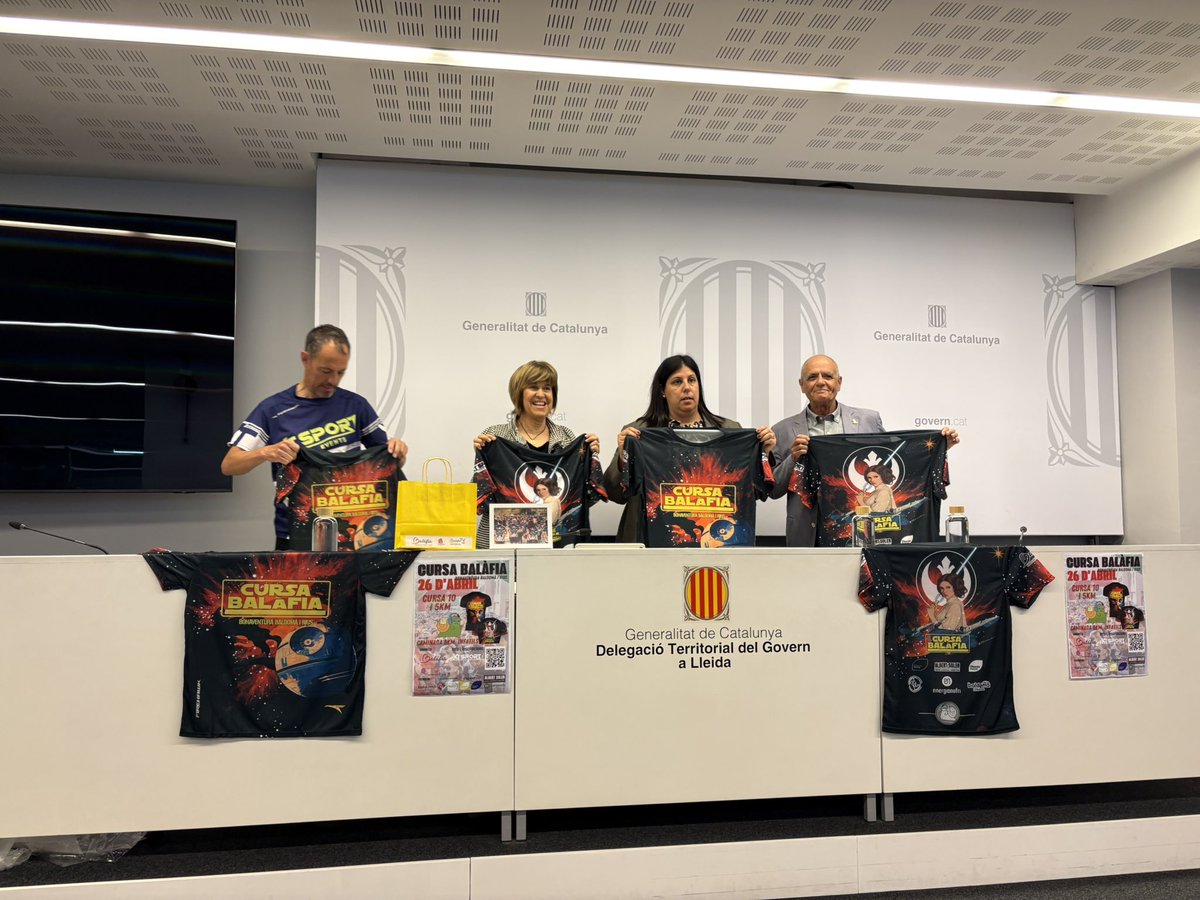 XavierEstradaF1's tweet image. Presentació 44ª Cursa Popular de Balàfia: “Bonaventura Baldomà i Rius” del proper 26 d’abril #esport #familia #barri #voluntaris #inclusio #veins #salut #Lleida @aavvbalafia #XTSports