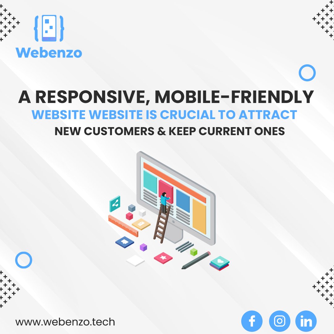 webenzotech's tweet image. Your website is your digital storefront—make it responsive, mobile-friendly, and built to convert visitors into loyal customers. Elevate your online presence and grow your business today.

#Webenzo #ResponsiveDesign #MobileFriendly #WebDevelopment #DigitalGrowth