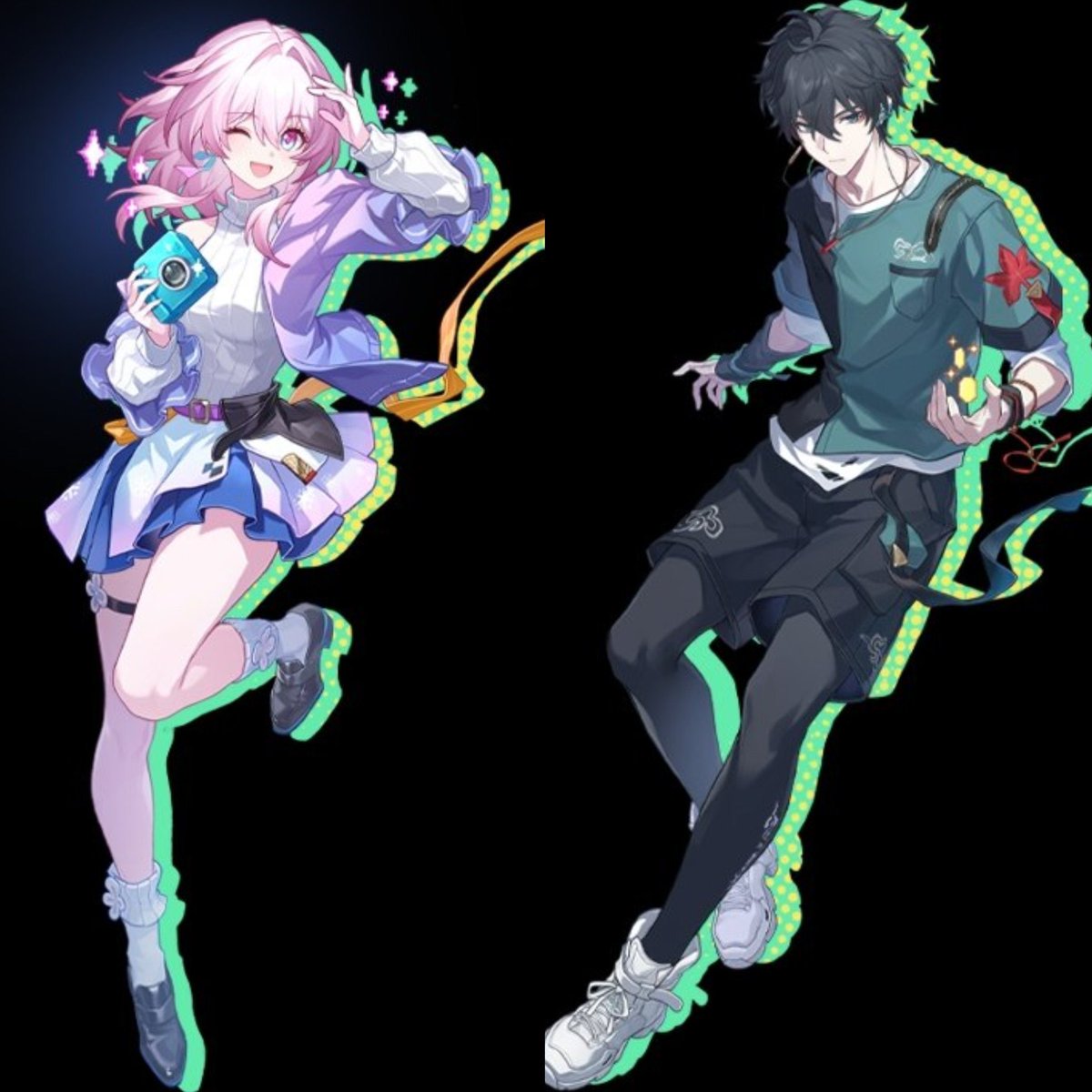 March 7th &amp; Dan Heng with Clear Background! 

via Star Rail Online 2026 Concert Illustration

Source: Seele

#honkaistarrail #HSR #StarRail #崩壊スターレイル #March7th #DanHeng