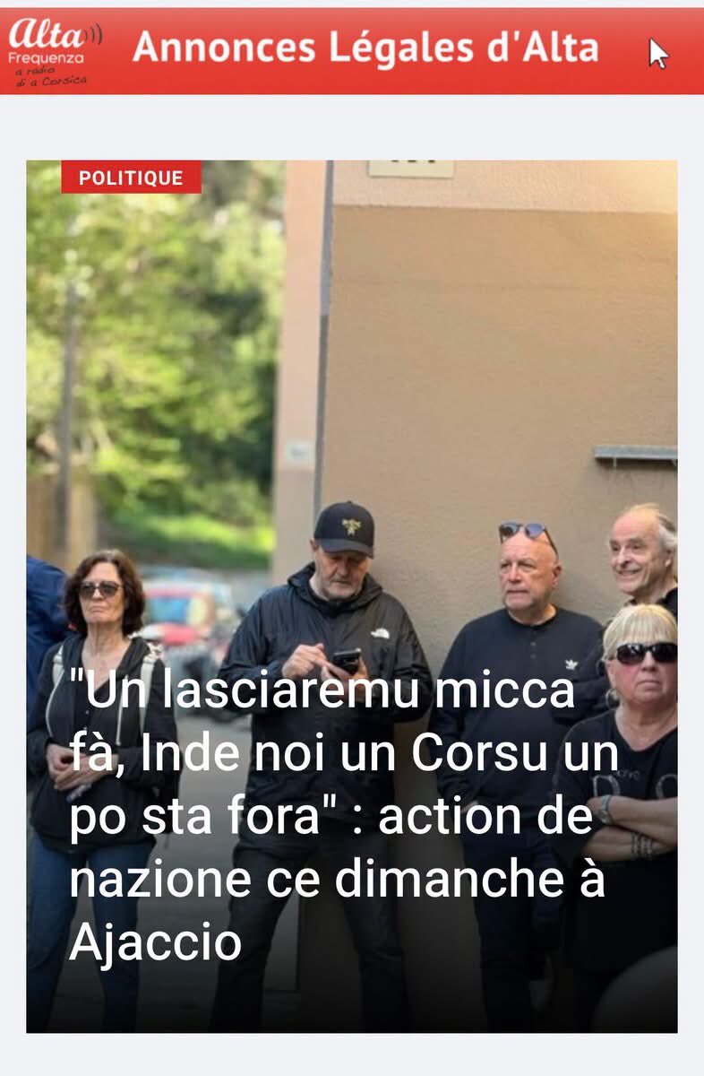 Petru_Poggioli's tweet image. #Social #Logement L'action menée par #Nazione à Ajaccio est une bonne mobilisation sociale. Et l'on ne peut que l'approuver et la soutenir, en espérant que l'expulsion sera suspendue et que le logement social restera attribué aux actuels locataires.. facebook.com/share/p/1B6jq7…