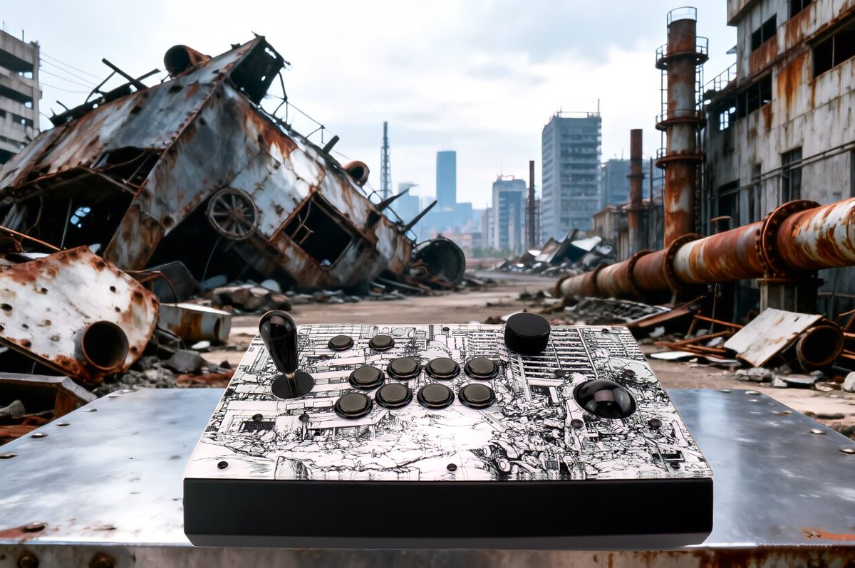 FightBoxArcade_'s tweet image. FightBox R10-PRO Arcade Game Controller Custom Panel Project 20/04/2026 
fightboxarcade.com/collections/fi…
▫️Fightstick + Trackball + Spinner
▫️Custom Artwork
▫️Sanwa JLF-TP-8YT Joystick
▫️Sanwa OBSF-24 button + OBSF-30 button
#fightboxarcade #arcade #fightbox #fightstick #fightinggames