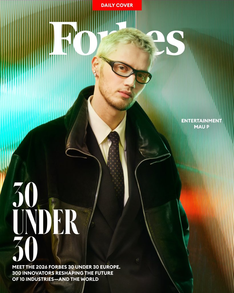 edmmaxx's tweet photo. Mau P Forbes「世界を変える30歳未満の30人」欧州版 表紙に登場✨
テックハウスシーンを牽引するオランダ出身DJがエンタメ部門代表に🎧
🗒️ https://t.co/qPRrPFXE1M
#EDMMAXX @realmaup #Maup @Forbes https://t.co/KoEG5YfqML