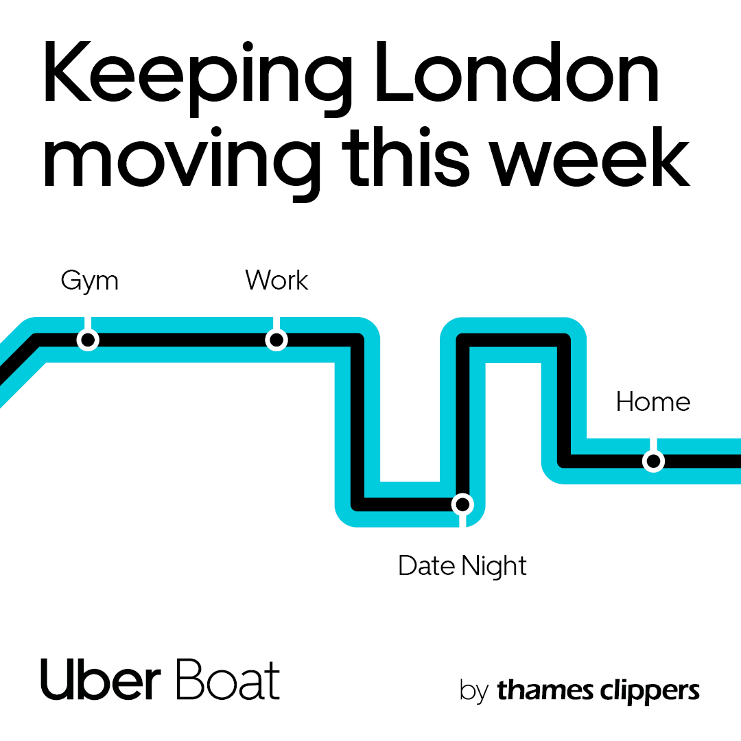 Uber Boat by Thames Clippers tweet media