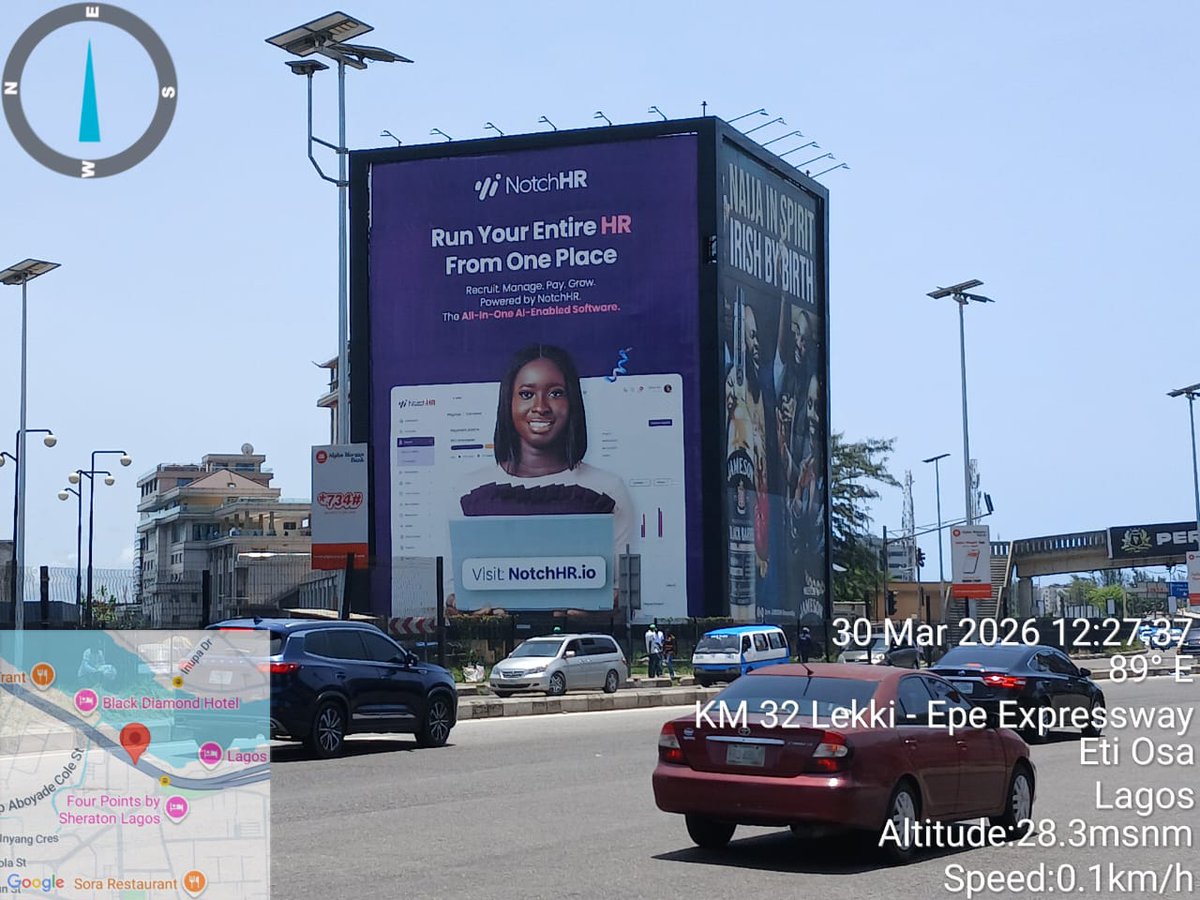 superjanded's tweet image. I designed this @NotchHR billboard from concept to execution, focusing on bold, clear visuals that communicate value instantly. 
 
@NotchHR isn’t just another HR tool, it’s a product I had the privilege of bringing to life visually, designed to support real business needs.

#OOH
