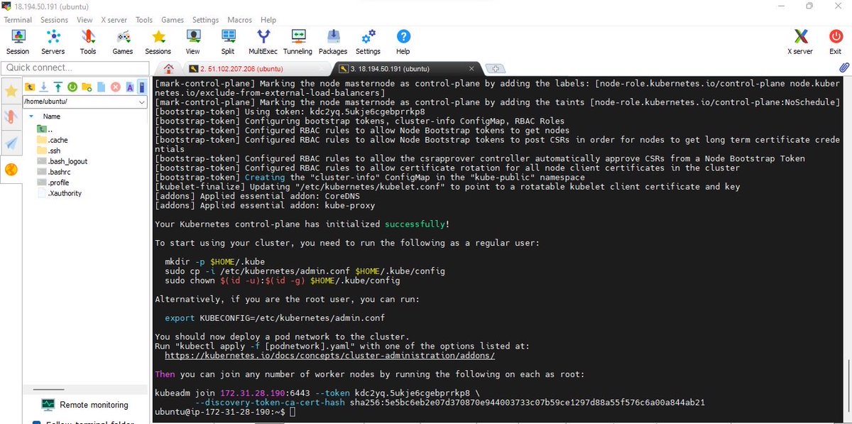 vivian_ojeri's tweet image. Started with the basics:

Disabled swap (very necessary)
Configured kernel networking (IPv4/IPv6)
Installed Docker &amp;amp; containerd

Then initialized the control plane with kubeadm.

That’s when it started feeling real.

#Kubernetes #CloudComputing #DevOpsLife
