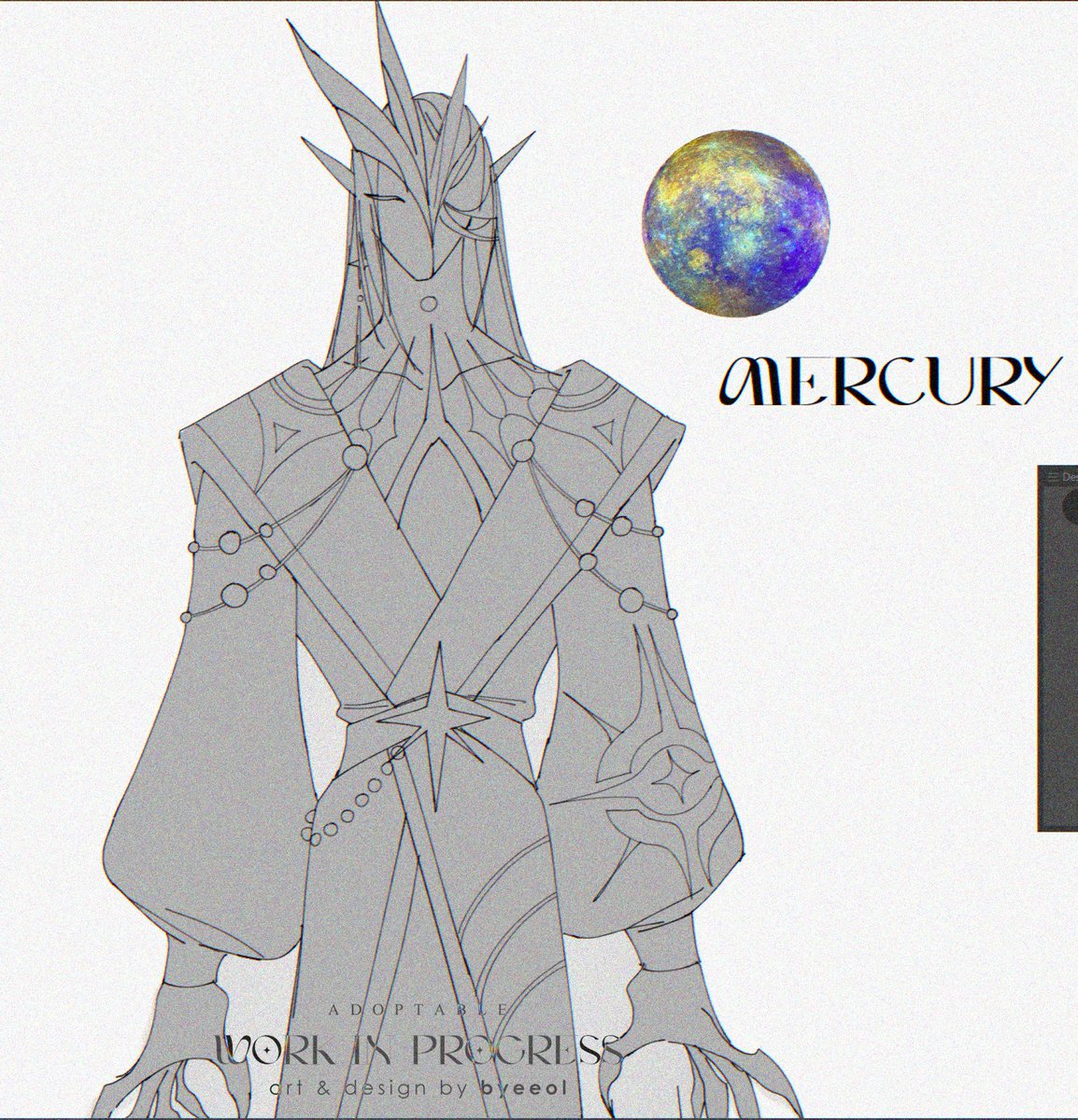 S_byeeol's tweet image. Mercury✨
wip

#wipart #workinprogress #artshare