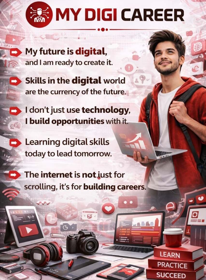mydigi_career01's tweet image. 🚀 Your Future is Digital — Are You Ready?

Stop just scrolling… start building your career online.
💡 Learn the skills that actually matter in today’s world.

✨Your journey with My Digi Career begins now!

#DigitalFuture #LearnSkills #OnlineSuccess #SkillDevelopment
