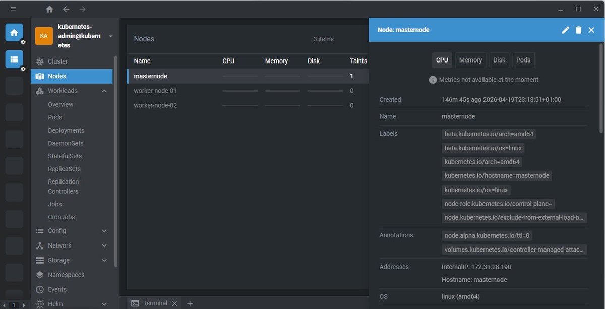 vivian_ojeri's tweet image. Biggest issue?

Worker nodes wouldn’t join.

After debugging everything, I found the problem:

👉 Port 6443 wasn’t open in AWS

One small config mistake = everything breaks

Fixed it → cluster worked instantly

#AWS #Troubleshooting #DevOps