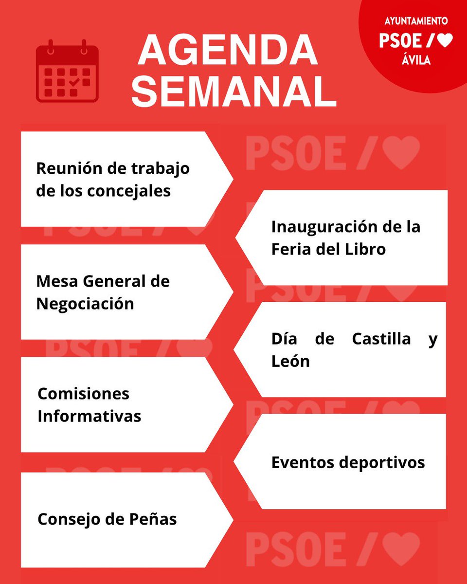 PSOE Ayuntamiento de Ávila tweet media