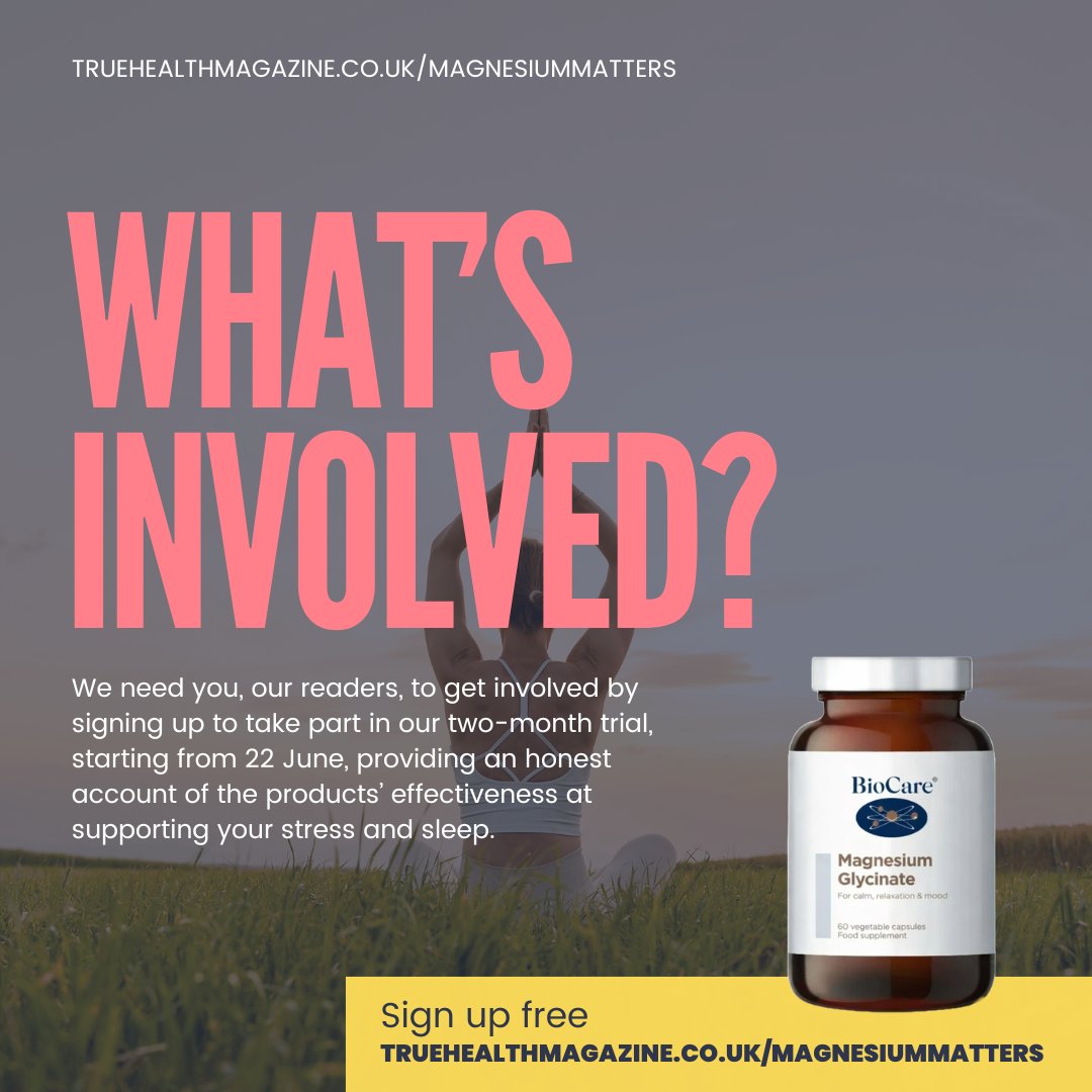 True Health magazine tweet media
