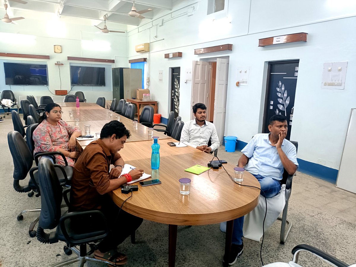 FBPOfficial_GoI's tweet photo. NIC conducted SPARROW Module Admin Training via video conferencing at Farakka Barrage Project (FBP) on 20 April 2026
.
.
.
#fbpofficial #fbp #JalShakti #MinistryOfJalshakti
#Nice #sparrow #DigitalIndia #eGovernance #capacitybuilding #trainingsession #videoconference https://t.co/n1qcg6zsUP