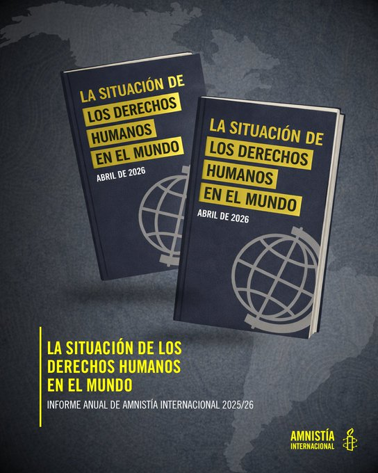 Amnistia_Vigo's tweet image. 🗓️Mañá 21 presentamos o #Informe2026 
1⃣4⃣4⃣ países
👉análises rexionais e globais
👉🏾a visión xeral máis completa das tendencias e a evolución dos #DDHH no mundo
👉🏼preocupacións en 🇪🇸, Galicia e #Vigo
@Farodevigo @copevigo @HERMESTVVIGO @Antena3Galicia @ondacerovigo @OSaltogz