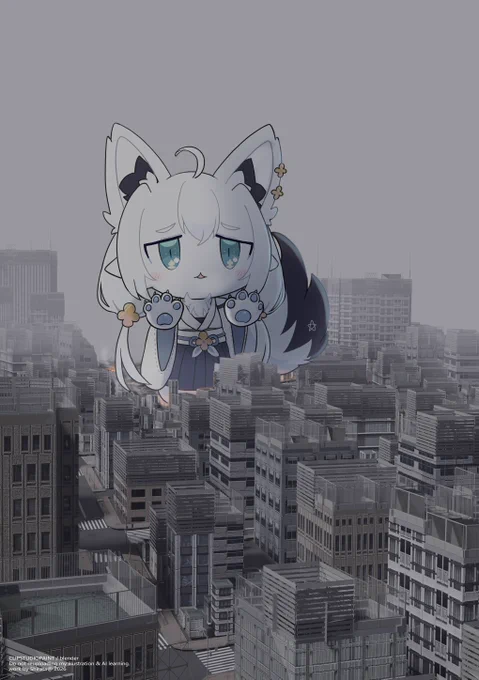 4月も下旬になったので、すこん部の脳内と情緒が1匹のケモに破壊されたあの日を振り返りましょう。 #絵フブキ
