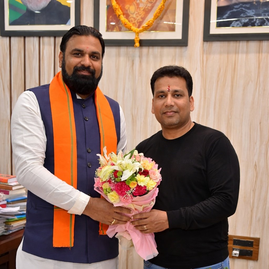 ProfKumarRaj's tweet photo. माननीय मुख्यमंत्री @samrat4bjp सम्राट चौधरी जी का स्नेह, सरलता और जनसेवा के प्रति उनका समर्पण प्रेरणादायक है।

बिहार के विकास और उज्ज्वल भविष्य के लिए उनके नेतृत्व में निरंतर प्रगति की कामना करता हूँ।
.
.
#samrat4bjp #samratchoudhary #SamratChoudharybihar https://t.co/3JxvedLYSm