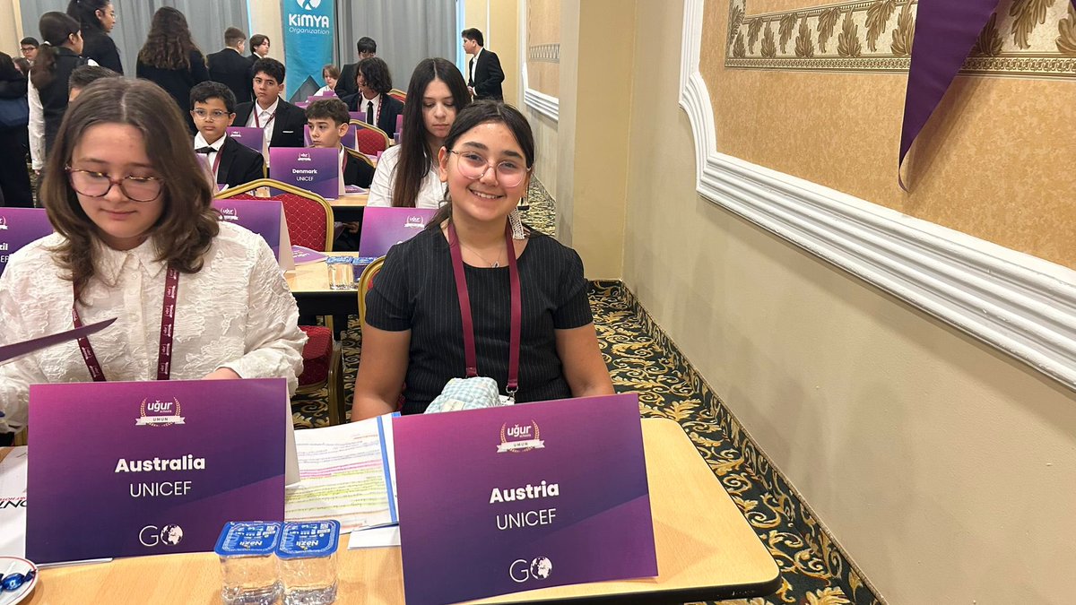 konyaaltiugur_'s tweet image. UMUN is back! 🌍
Our Konyaaltı Uğurlu students are at the 6th UMUN Conference in Antalya, contributing to solutions on sustainability &amp;amp; global well-being.

Proud of their global vision and dedication! 👏
#UMUN #GlobalCitizens #Sustainability #Wellbeing #FutureLeaders