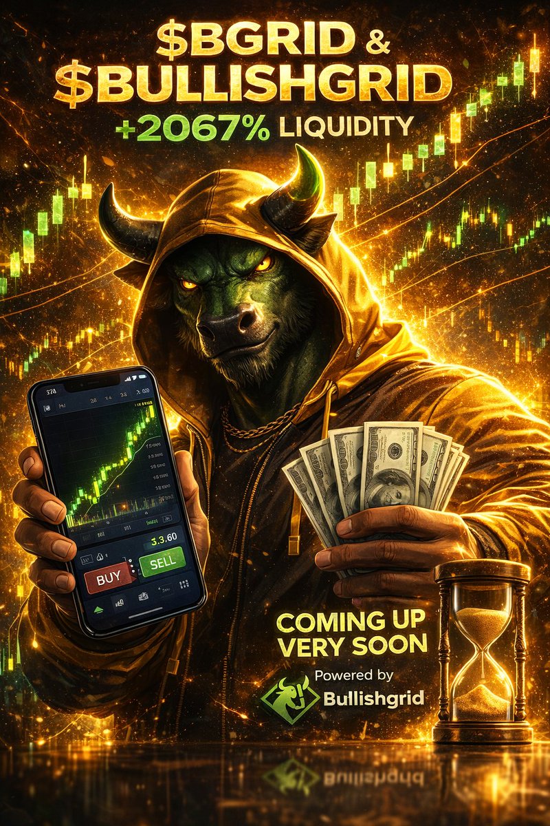 ObasiK76157's tweet photo. My second entry ser🔥🚀 🚀
Fasten your seat belts because $BGRID is about to take over @Bullishgrid LFG🔥🔥 Let the countdown begin https://t.co/MMLIUh2uzk