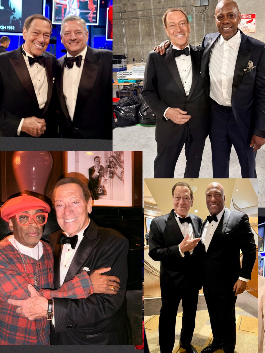 JrzyJoePiscopo's tweet image. An honor to be among such incredibly talented people this weekend at the American Film Institute Eddie Tribute. 
The Man: @DaveChappelle ! 
Mr. Brooklyn,  @officialspikelee Mr. Ted Sarandos-bringing Netflix to Jersey! And Media Mogul Mr. Byron Allen. #Respect