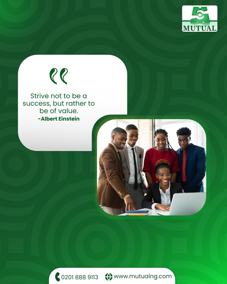 MutualPlc's tweet image. Success may bring applause, but value creates impact.

When you become valuable, success often follows naturally.

#MondayMotivation #GrowthMindset #Success #Value #PurposeDriven #PersonalDevelopment