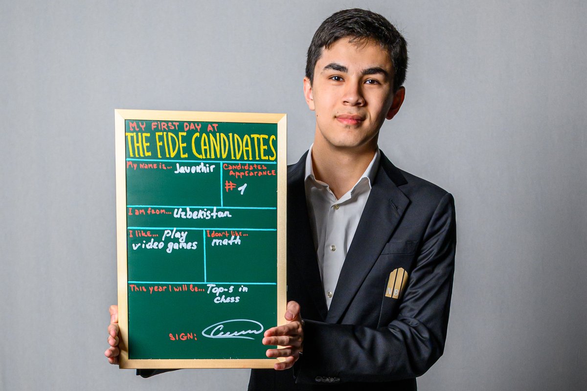 FIDE_chess's tweet image. “Top-3 minimum”. Javokhir Sindarov sets a new goal 🔥

Last day vs first day at the FIDE Candidates

📸 Michal Walusza / FIDE

#FIDECandidates #FIDE #Chess #Cyprus