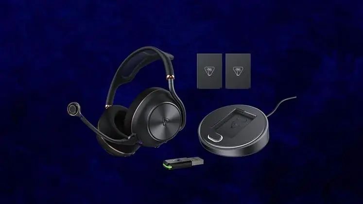 GameWatcherCom's tweet photo. Turtle Beach just dropped news on the Stealth Pro II 🎧

* CrossPlay 2.0 (multi-platform switching)
* Hi-Res Wireless Audio + Dolby Atmos
* ANC + AI mic
* Dual batteries (up to 80 hrs)

https://t.co/zslVek9cYR https://t.co/7v8AbxkW83