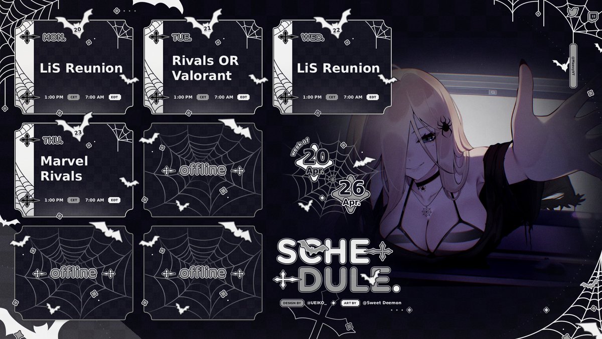 Mae🤍🕷️Ghost Vtuber tweet media