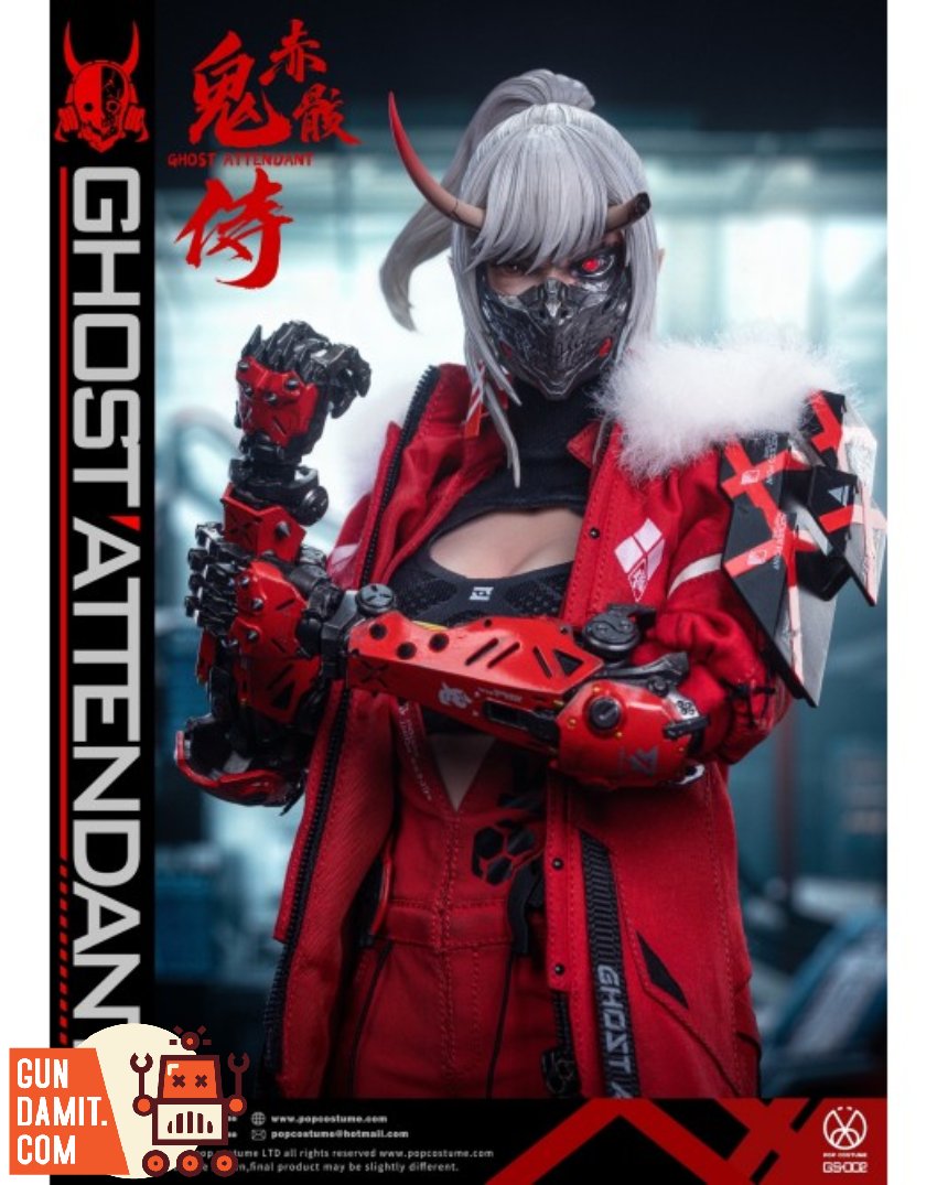 GundamitStore's tweet photo. [Pre-Order] POP COSTUME 1/6 GS-002 Ghost Attendant Red Remains
$269.99
https://t.co/KNuKYYJk2Z

#POPGS002 #POPCOSTUME #1/6 #GS002 #original 
#actionfigure #modelkit #Gundamit #GD https://t.co/kit3uQkTGT