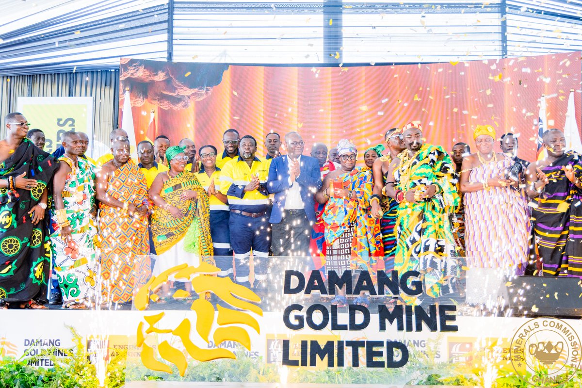 mincommgh's tweet photo. Damang Mine Handover: A Defining Moment for Regulatory Integrity and Local Participation in Ghana’s Mining Sector https://t.co/pqI3Ut6uS6