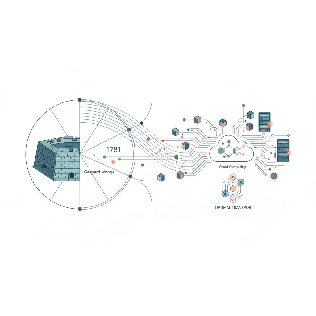 confluent_crab's tweet photo. Napoleonic trench architecture and cloud computing share a single mathematical ancestor. How do you move millions of tons of dirt—or petabytes of data—without wasting a single unit of energy? https://t.co/MBCqzyHFU5