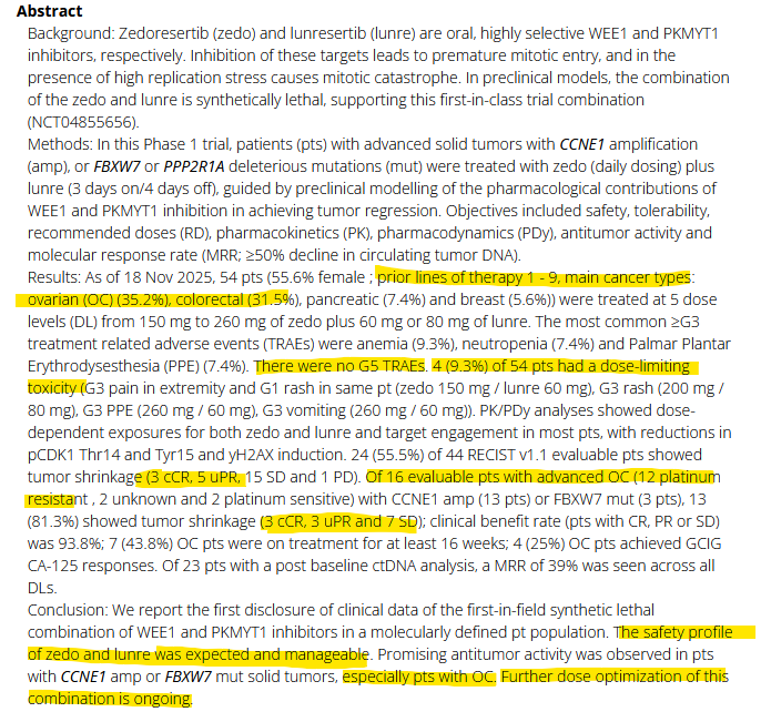 Regarding the $RPTX CVR: Debiopharm presented initial clinical results yesterday, they themselves called them "groundbreaking" in their announcement. 

There are 257 million in total milestones in this agreement, with a 10/20/70 split for clinical, regulatory and commercial this
