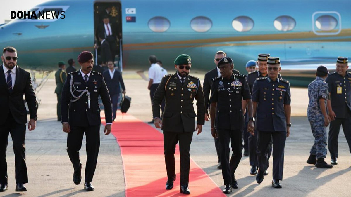dohanews's tweet image. Sheikh @JoaanBinHamad Al Thani, President of the Olympic Council of Asia [@AsianGamesOCA] and President of the #Qatar Olympic Committee, was received by Sultan Ibrahim Sultan Iskandar, King of #Malaysia, on Sunday at Astana Bukit Tunku in #KualaLumpur. According to Malaysia’s