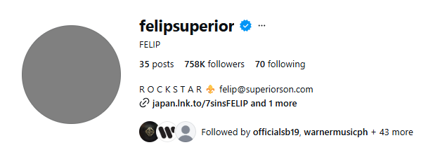 fjsfanhub's tweet photo. #FELIP UPDATE ⚡️⚡️⚡️

@felipsuperior has just updated his ig profile 👀 https://t.co/Dd2BdrZu2g