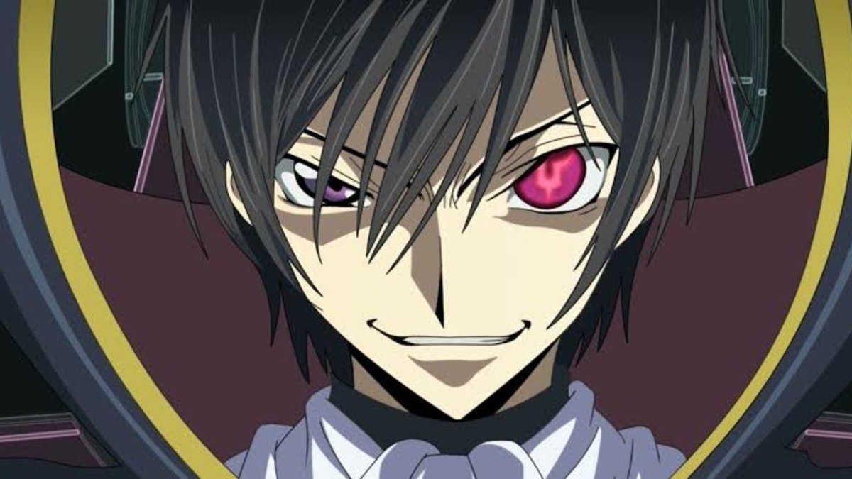 Code Geass: Lelouch of the Rebellion (2006) 
Sunrise 2006 Code Geass animated Lelouchs mask reflections to show his real eye underneath in exactly 4 frames per episode a blink or you miss it chess move #CodeGeass