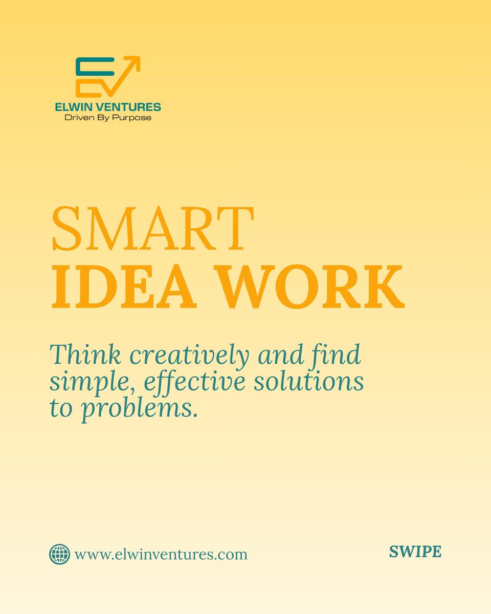 ElwinVentures's tweet image. Work smarter, not just harder. Master the skills that move you forward every day. 

#LevelUp #SkillBuilding #WorkSmart #CareerGrowth #Success