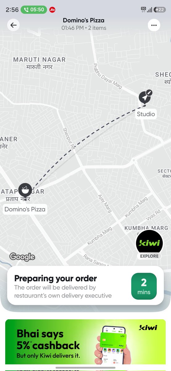 Very very disappointed wity Swiggy after 2 hours wait they asked me to  cancelled the order WTF 🥵 Bhai 
<a href="/dominos/">Domino's Pizza</a>  jab tumare pass light issuen hai to order lete kyo ho ? Worst services <a href="/Swiggy/">Swiggy</a> better to go with <a href="/zomato/">zomato</a> Not recommended anyone to use this Swiggy