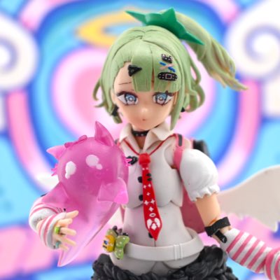 #新しいプロフィール画像
新作完成記念に、短期間だけ変更🪽