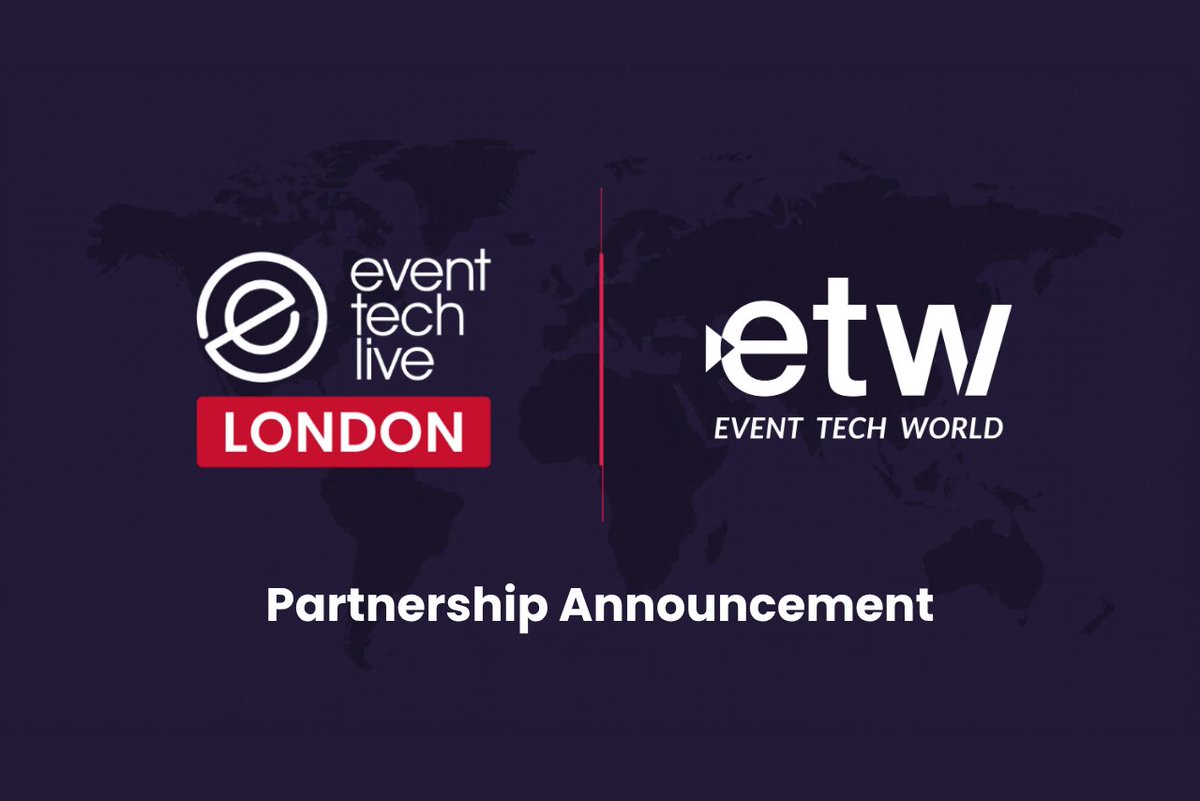 EventNewsBlog's tweet image. Event Tech Live and Event Tech World Announce Community Partnership for November 2026 eventindustrynews.com/news/event-tec… 
#eventprofs