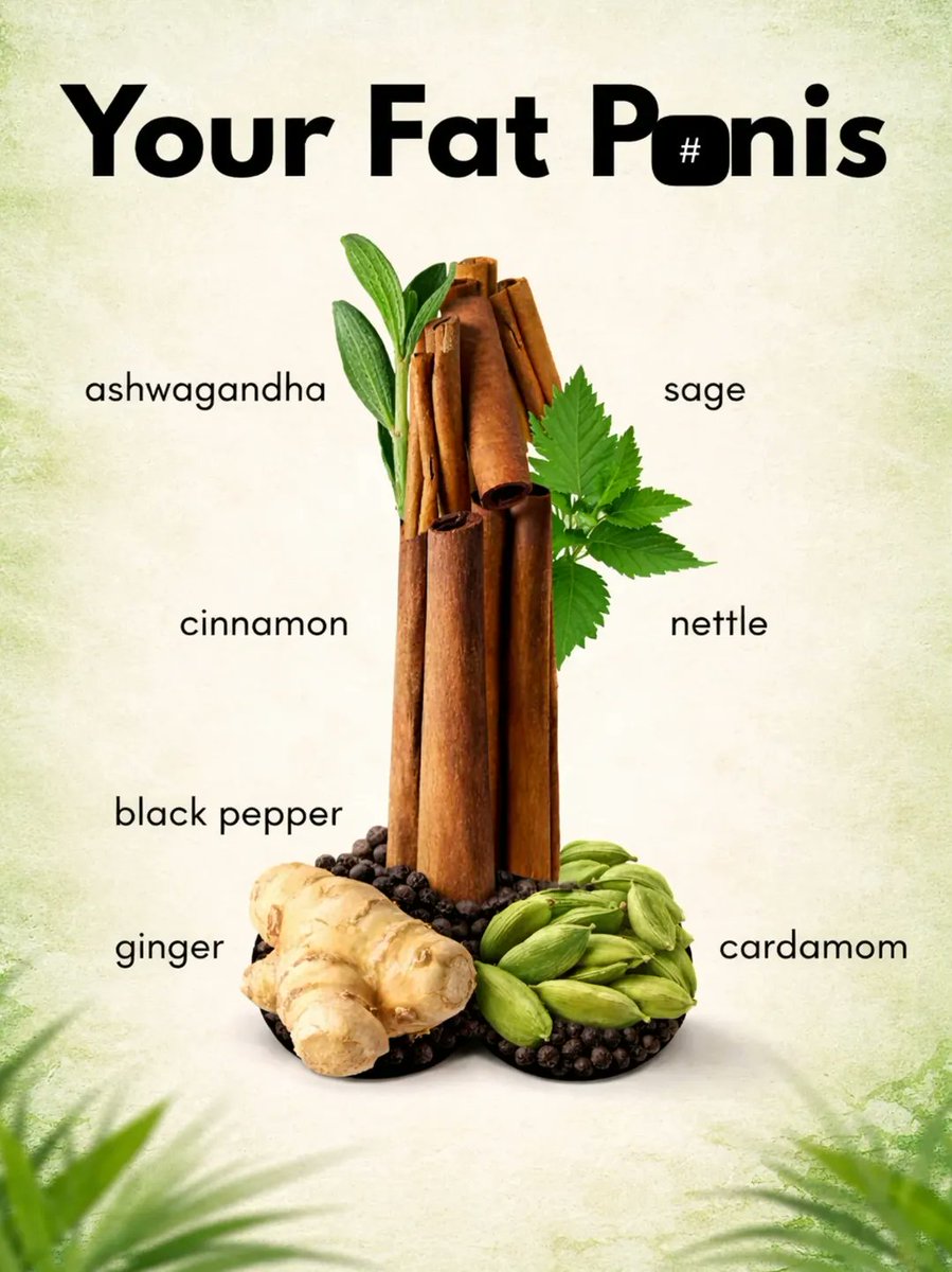Your performance isn’t built on hype — it’s built on habits.

This “viral stack” is trending, but here’s the real breakdown:

Ingredients:
• Ashwagandha
• Sage
• Cinnamon
• Nettle
• Black Pepper
• Ginger
• Cardamom

Some of these herbs may support stress reduction,