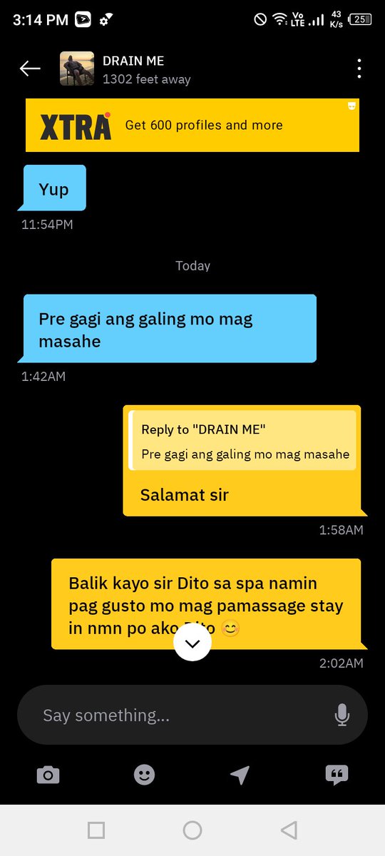wonderslang's tweet photo. Another client 😊😊
Pamassage na kayo mga sir https://t.co/iqNW8QjUGR
